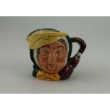 Royal Doulton small character jug Sairey Gamp D6789,