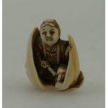 19th Century Chinese Ivory Netsuke,