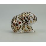 Royal Crown Derby Paperweight Russian Bear,