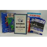 A collection of Football programmes, 1966 world cup final x 2,