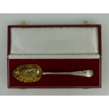 Modern Silver cased Berry Spoon, 78.