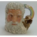 Pair Royal Doulton character jugs Noah D7165,