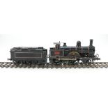 O Gauge Model Locomotive 2-4-0 Loco and Tender LNWR black President Class "MERRIE CARLISLE" No.