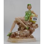 Kevin Francis/Peggy Davies Ceramics limited edition erotic figure Beach Belle