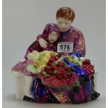 Royal Doulton figure Flowers Sellers Children HN1342 (seconds)