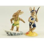 Royal Doulton Bunnykins figures Federation DB224, limited edition from Dalbry Antiques,