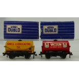 Hornby Dublo D1 00 Gauge Tank Wagons 32082 and 32083,