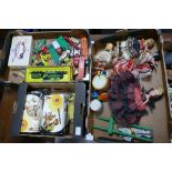 A mixed collection of toys to include Lesney matchbox and Corgi toys together with a collection of