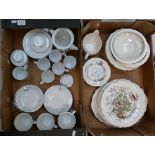 A mixed collection of items to include Royal Doulton vogue dinnerware together with a selection of