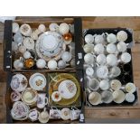 A mixed collection of commemorative items to include mugs, plates, trinket boxes,