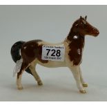 Beswick Girls Pony 1483 in Skewbald