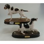 Beswick Pointer & The Spaniel (both seconds)