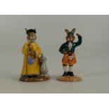 Royal Doulton Bunnykins figures Mandarin DB252 and Scotsman DB180 (Both UKI Ceramics) (both boxed