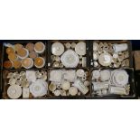 A large collection of Hornsea "Fluer" dinner tea and coffee ware comprising tureens, storage jars,