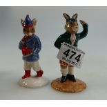 Royal Doulton Bunnykins figures Scotsman