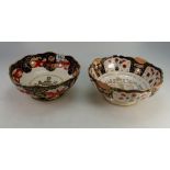 Masons large commemorative footed bowls