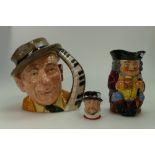 Royal Doulton Large Character Jug Jimmy