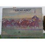Chad Valley 1950's Escalado Lead Horse Racing Game Made in England