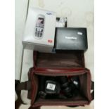 A mixed collection of items to include boxed blackberry mobile phone,