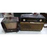 Philip's model Bakelite mains radio and a Bush radio model VHF80 (2)