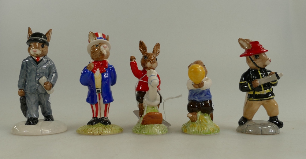 A collection of Royal Doulton Bunnykins