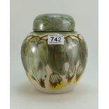 Cobridge Stoneware large ginger jar designed by Rachel Bishop. Height 20cm.