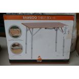 Vango bamboo collapsible table