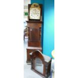 19th Century Welsh Mahogany 8 day Turret Topped long case clock.