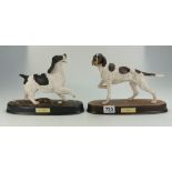 Beswick Pointer & The Spaniel (both seconds)