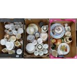 A large mixed collection of ceramic items to include Oriental egg shell decorated tea set, Royal