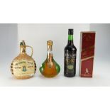 A mixed collection of items to include Taylors Special Ruby Port, Crown Sercial Maderia wine,