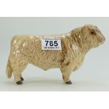 Beswick Silver Dunn Galloway Bull 1746C