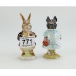 Beswick Beatrix Potter figure Mr Benjamin Bunny BP3(2nd Version) and Pig Wig BP3B(2)