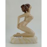 Kevin Francis / Peggy Davies Ceramics, limited edition Erotic figure, Lolita.