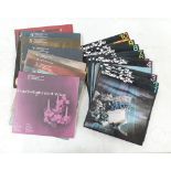 Set of 10 vinyl LP's (music for you) and a set of 8 vinyl LP's (mood music) and two similar