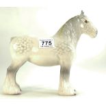 Beswick Grey Shire Horse 818