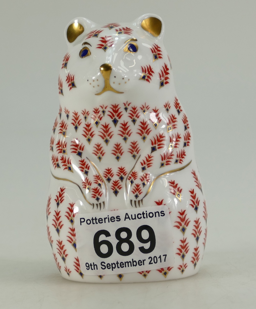 Royal Crown Derby Paperweight Hamster wi