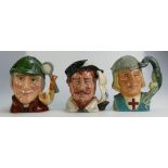 A collection of Royal Doulton large char