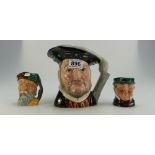 A collection of Royal Doulton character