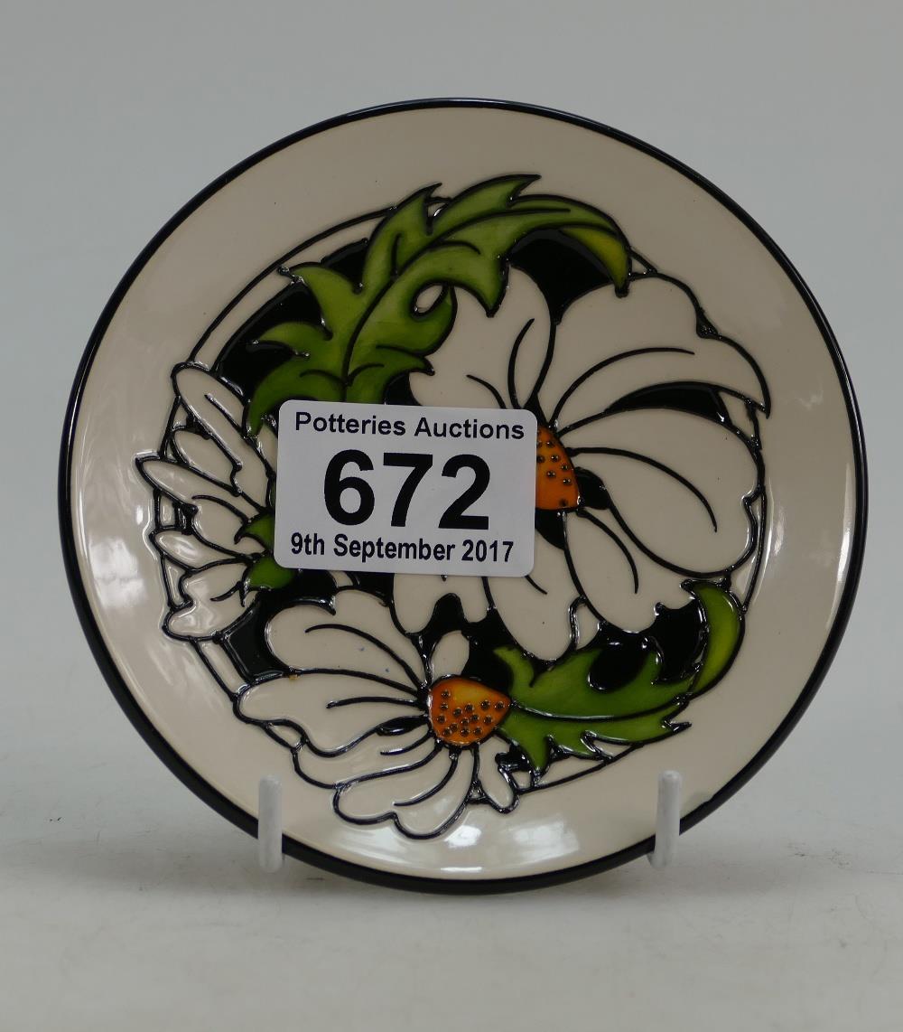 Moorcroft Phoebe Summer coaster designer