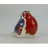Royal Crown Derby Paperweight Robin with