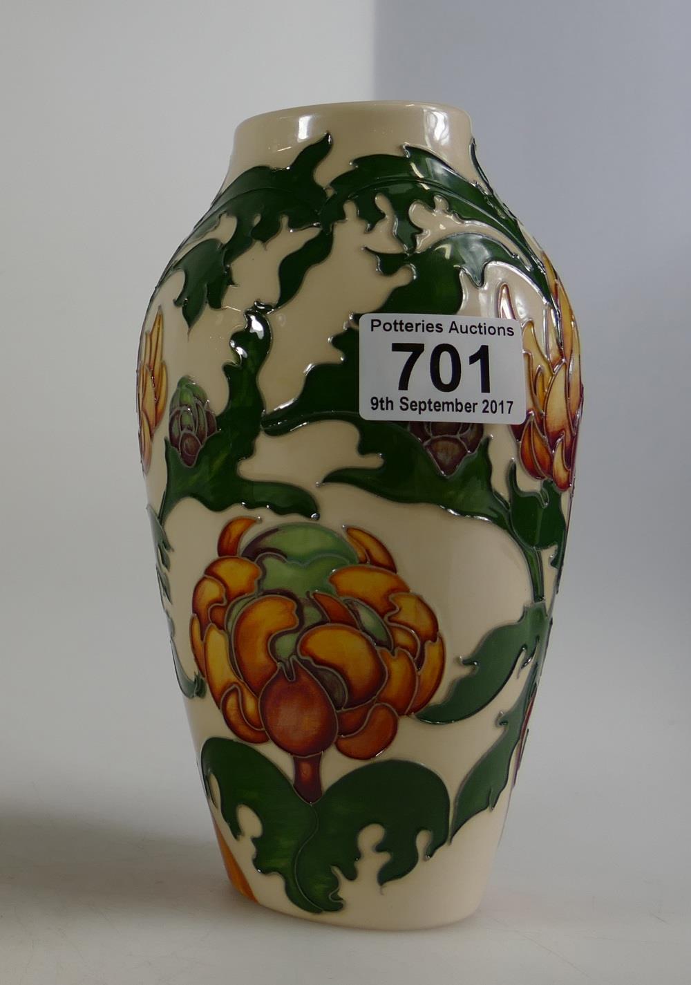Moorcroft Vase, Garden Castle by Kerry G