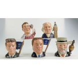 A collection of Royal Doulton small char