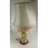 Large Wade ceramic Pagoda lamp base with