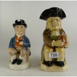 Woods and Son reproduction toby jug toge