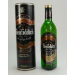 Glenfiddich single pure malt scotch whisky,