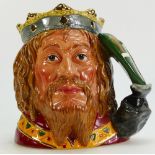 Royal Doulton large character jug limited edition King Arthur D7055