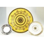 Royal Crown derby gilded plate in the Amber Palace design, diameter 30cm,