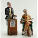 Royal Doulton figures The Auctioneer HN2988 and Pride and Joy HN2945 (2)