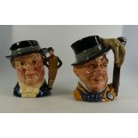 Royal Doulton large character jugs, Mr Pickwick D6959,